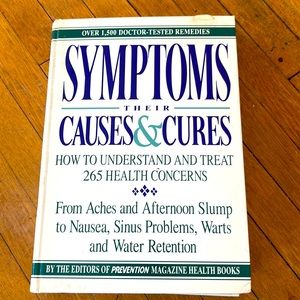 Vintage hardcover Symptoms their causes & cures book